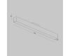 Трековый светильник Maytoni Track lamps TR012-2-20W4K-B