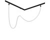 Магнитный трековый светильник Arte Lamp Loop A4911PL-1BK