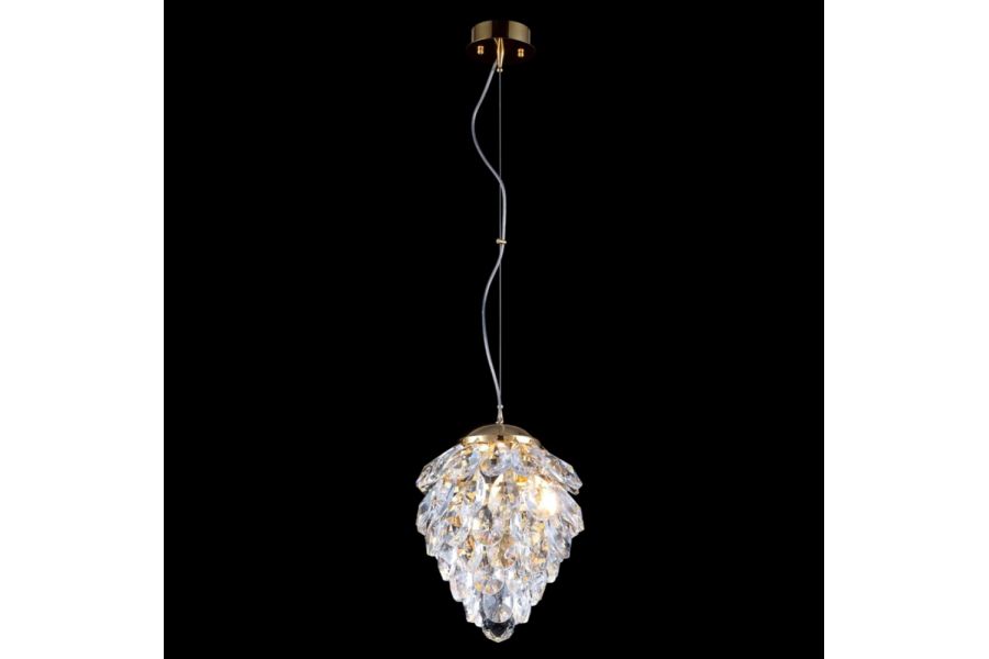 Подвесной светильник Crystal Lux Charme CHARME SP2 GOLD/TRANSPARENT