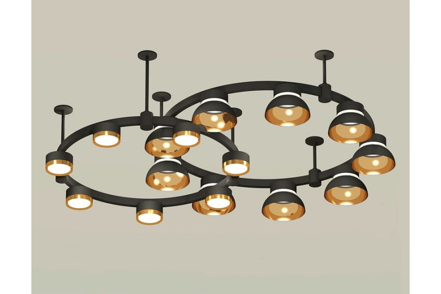 Комплект подвесного светильника Ambrella Light Techno Ring XR92221110 (A9222, A9227, C9238, C9232, N8124, N8145)