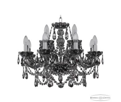 Подвесная люстра Bohemia Ivele Crystal 1411/8+4/195 Ni M731