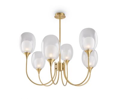 Люстра на штанге Maytoni Aura MOD016PL-06BS