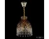 Подвесной светильник Bohemia Ivele Crystal 5478/22 G Amber/M-1F Drops