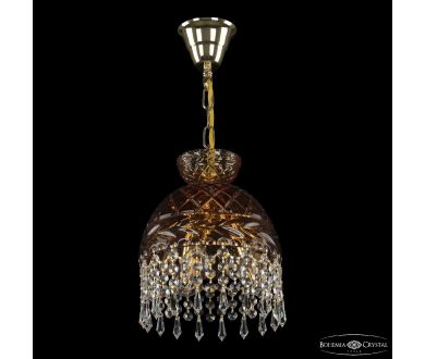 Подвесной светильник Bohemia Ivele Crystal 5478/22 G Amber/M-1F Drops