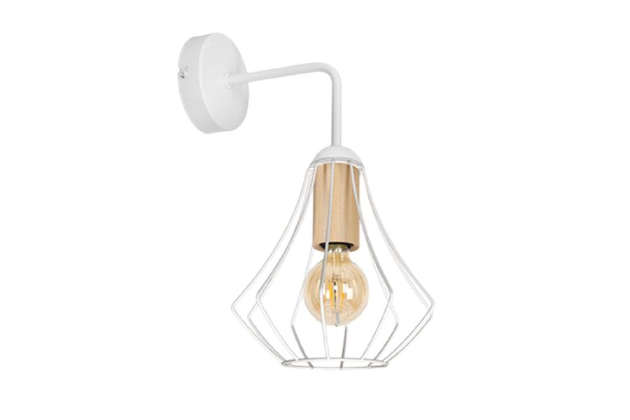Бра IMEX MD.9053-1-W-WH+WOOD