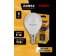 Лампа светодиодная Kodak LED P45-11W-830-E14 K 11Вт шар теплый белый свет Е14 Б0057617