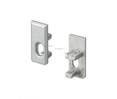 Заглушка с отверстием левая Arlight ALU-NANO 024187