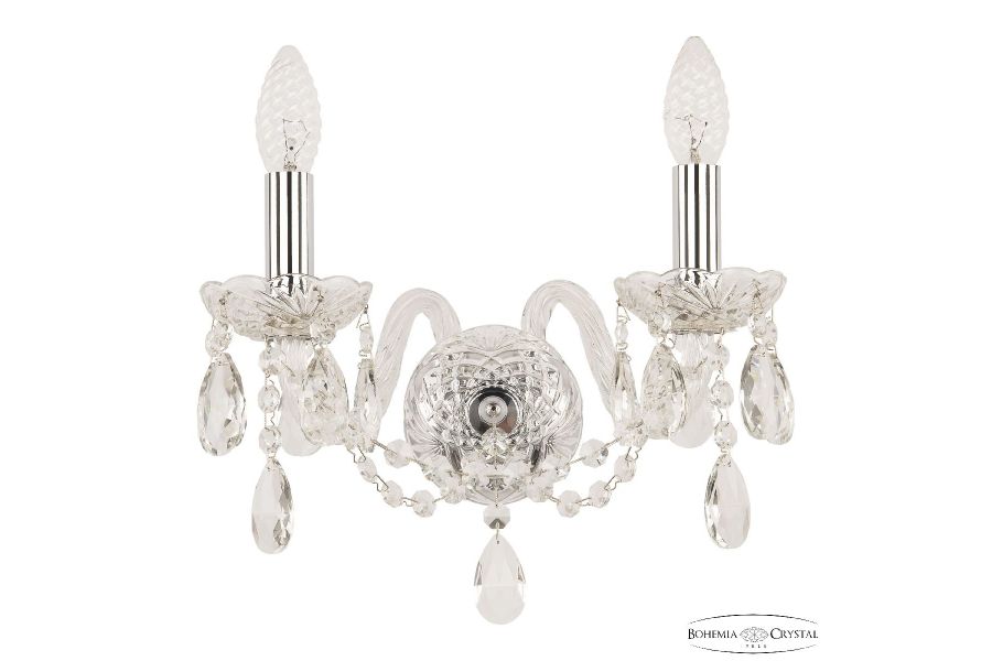 Бра Bohemia Ivele Crystal 116B/2/141 Ni
