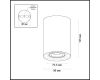 Потолочный светильник Odeon Light Pillaron 3564/1C