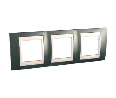 Рамка 3-постовая Schneider Electric Unica MGU6.006.524