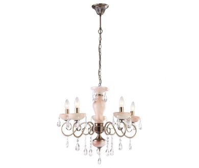 Подвесная люстра Arte Lamp Onyx Red A9591LM-5AB