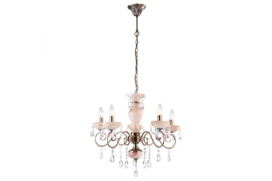 Подвесная люстра Arte Lamp Onyx Red A9591LM-5AB