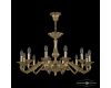 Подвесная люстра Bohemia Ivele Crystal Verona 72102/12/300 G
