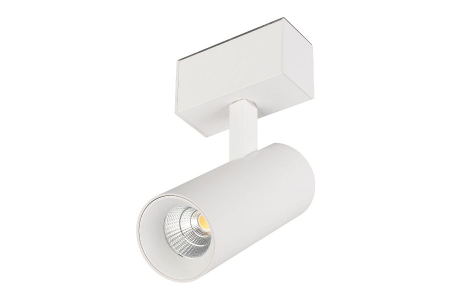 Трековый магнитный светильник Arlight MAG-SPOT-45-R85-12W Warm3000 (WH, 36 deg, 24V, DALI) 046591