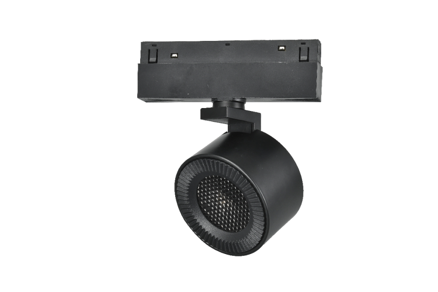 Трековый магнитный светильник iLedex Vision 4822-010-D82-12W-38DG-4000K BK (WALL WASHER)