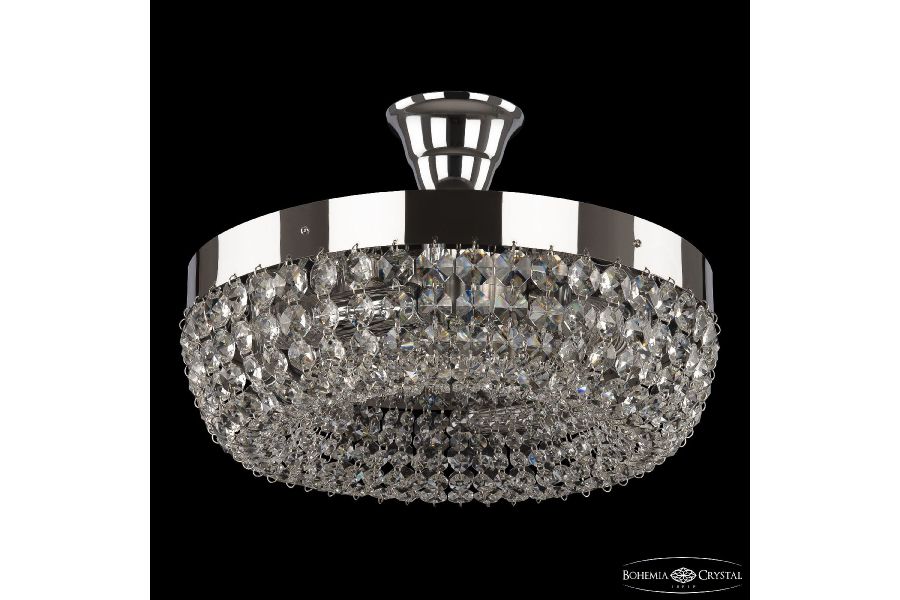 Потолочный светильник Bohemia Ivele Crystal 19031/35NZ/S Ni