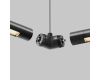 Угловой коннектор 120° без ввода питания Maytoni Shelf CA018LWC-B