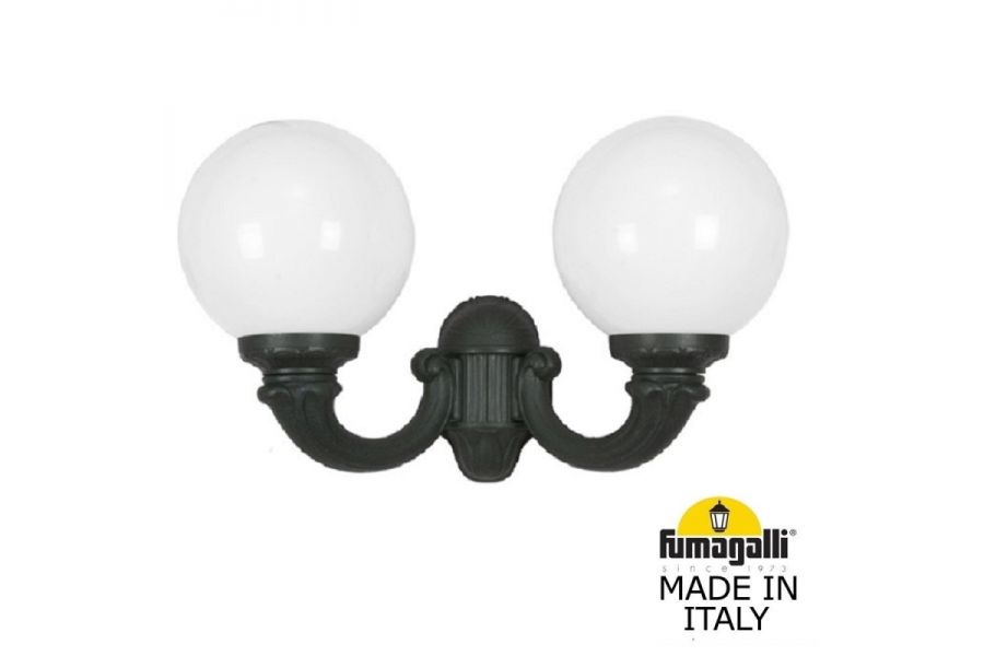 Уличный настенный светильник Fumagalli Globe G30.142.000.AYF1R
