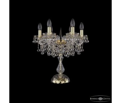 Настольная лампа Bohemia Ivele Crystal 1409L/6/141-47 G