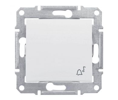 Выключатель кнопочный Звонок Schneider Electric Sedna 10A 250V SDN0800121