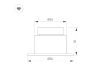 Встраиваемый светильник Arlight MS-GLORY-BUILT-R54-5W Warm3000 (WH, 38 deg, 230V) 047285