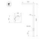 Опора Arlight OXOR-STER-G45-1000x100x100-L3000-36W Warm3000 051406