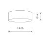 Накладной светильник Nowodvorski Lid Round Led Black 10406