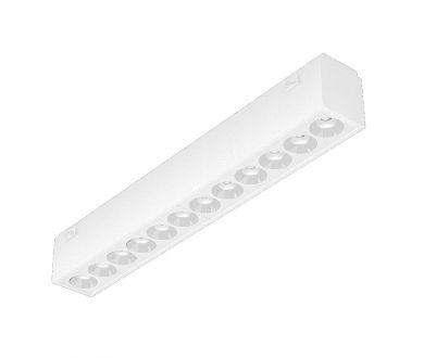 Трековый магнитный светильник Arlight MAG-VIBE-LASER-L197-12W Warm3000 (WH, 24 deg, 48V) 044423