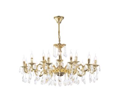 Подвесная люстра Maytoni Monica DIA883-PL-18-G
