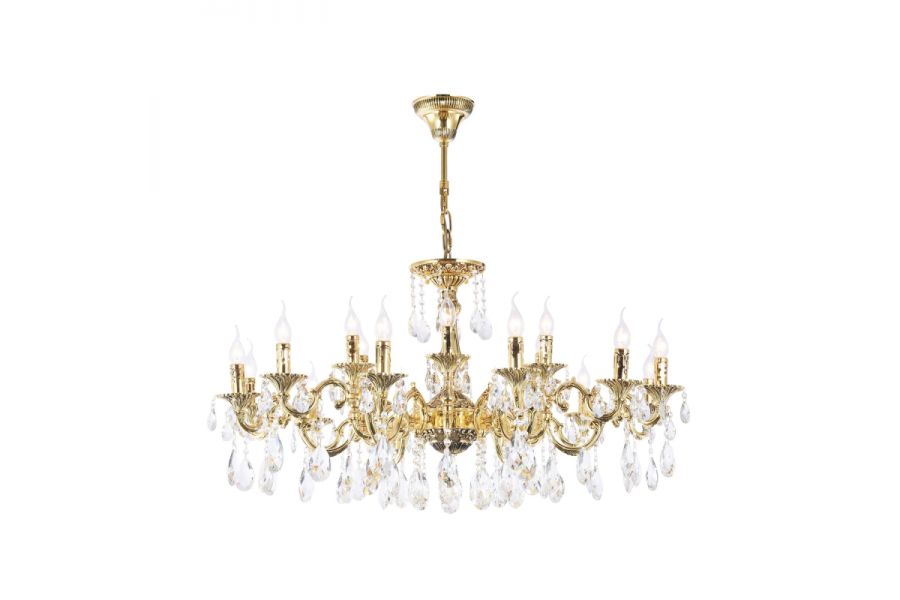 Подвесная люстра Maytoni Monica DIA883-PL-18-G