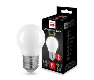 Светодиодная лампа ImperiumLoft E27 6W 2700K 243800-26
