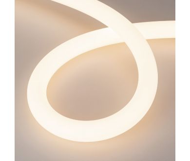 Светодиодная герметичная лента Arlight MOONLIGHT-SIDE-A336-D40mm 24V Warm3000 360deg (15 W/m, IP65, 2835, 5m, wire x1) 039318
