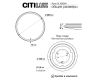 Потолочный светильник Citilux Луна CL70224V