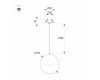 Подвесной светильник Arlight SP-EMISFERO-R150-11W Warm3000 (Черный, встраиваемая чаша, 170 deg, 230V) (IP20 Металл) 064193