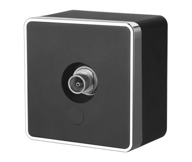 Купить ТВ-розетка оконечная Werkel Gallant черный/хром W5083035 4690389164767 ТВ-розетка оконечная Werkel Gallant черный/хром W5083035 4690389164767