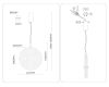 Подвесной светильник Ambrella Light High Light Crystal LH31125