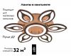 Потолочная люстра Ambrella Light Acrylica FA463