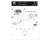 Потолочный светодиодный светильник Arte Lamp Arena A2686PL-35BK