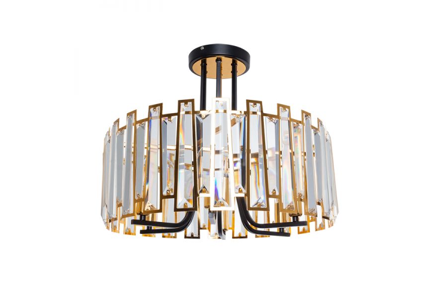 Потолочная люстра Arte Lamp Amber A1028PL-6BK