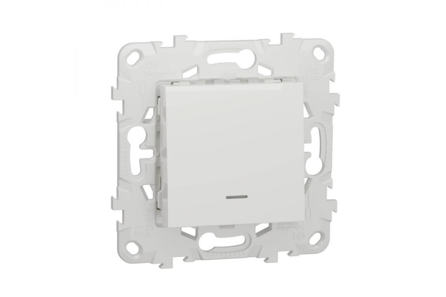 Выключатель одноклавишный Schneider Electric Unica New NU520118N