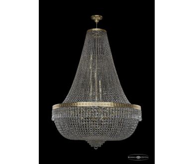 Люстра на штанге Bohemia Ivele Crystal 19271/H2/100IV G