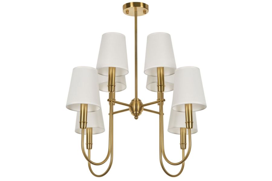 Люстра на штанге Myfar Gabriel MR2430-8P