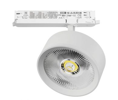 Трековый трехфазный светильник Quattro LED с управлением DALI Lightstar Alta Pro A5746DALI