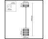 Подвесной светильник Odeon Light L-Vision Lulu 5453/5LA