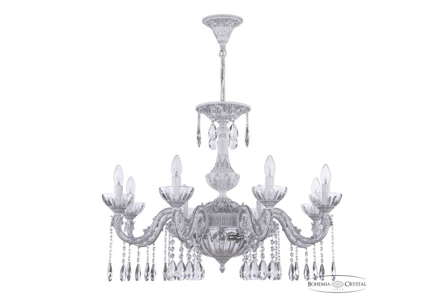 Подвесная люстра Bohemia Ivele Crystal AL79101P/8/250 A WMN P Clear/M-1H