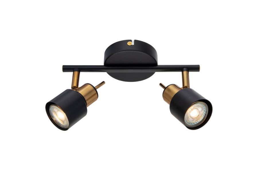 Спот Arte Lamp Almach A1906PL-2BK