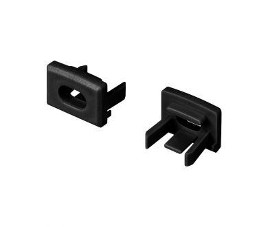 Заглушка Arlight PIK-1007 черная с отверстием 045496