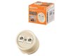 Розетка двойная компьютерная RJ45 сл. кость Болонь TDM Electric SQ1820-0351