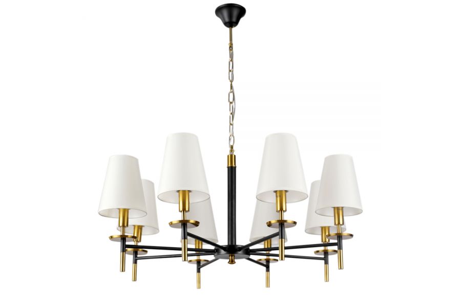 Подвесная люстра Arte Lamp Riccardo A4075LM-8BK