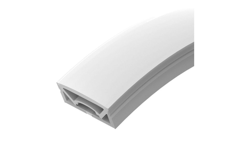 Силиконовый профиль Arlight WPH-FLEX-5025-TOP-S23-10m WHITE 050136